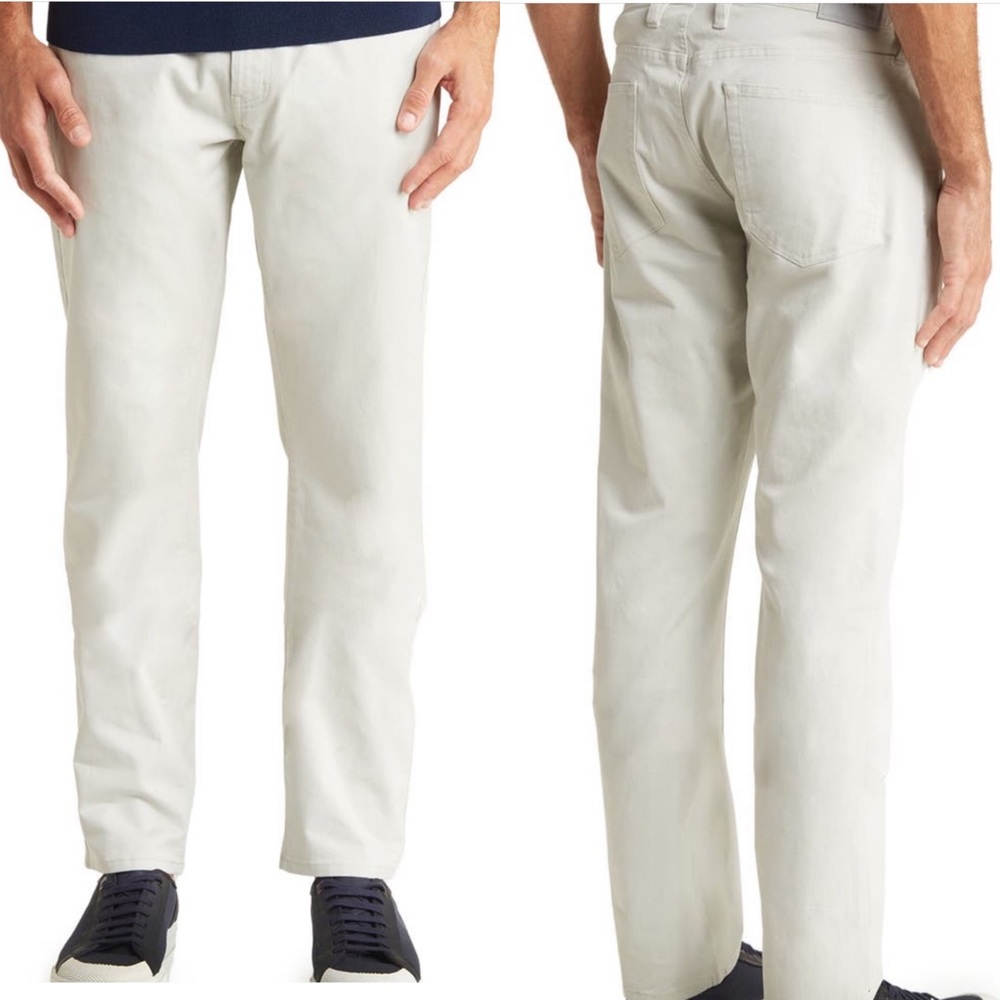 Alton Lane Johnny Traveler Slim Fit Twill 5-Pocket Pants